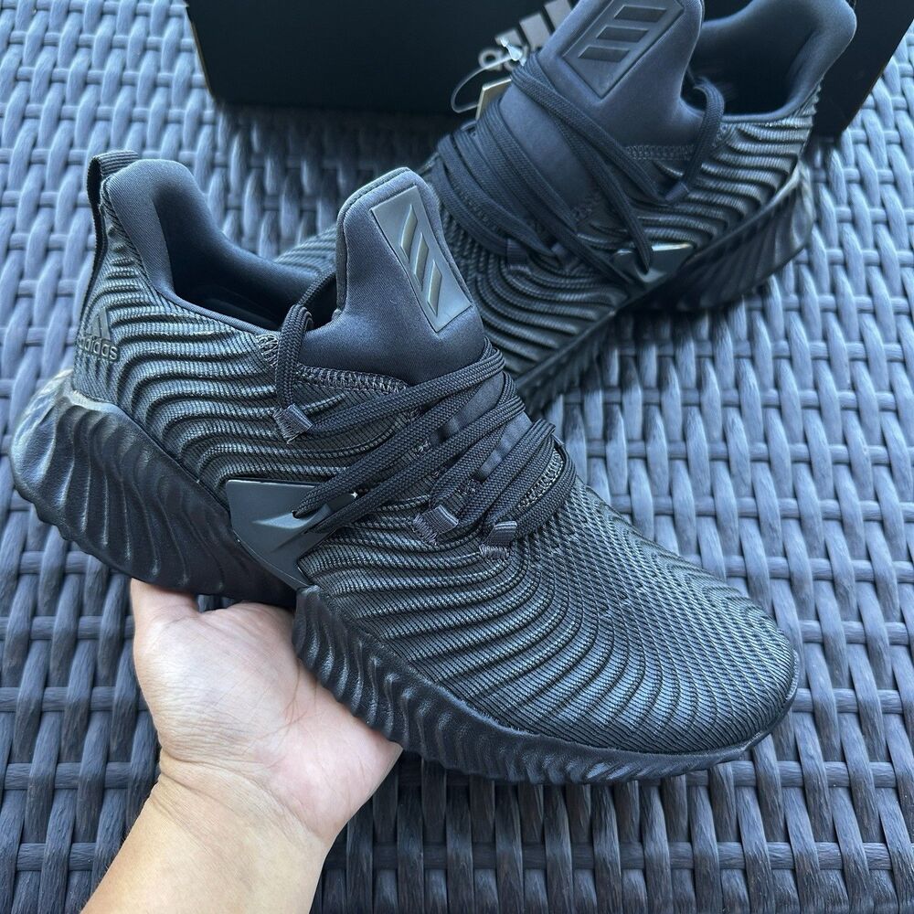 Adidas Alphabounce Instinct J Unisex Kids Shoes Black D98170